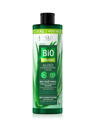 Eveline Cosmetics Bio Organic bioodżywka przeciw wypadaniu włosów Aloes 400ml
