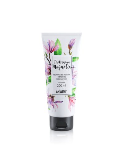 Anwen Odżywka do włosów o średniej porowatości Proteinowa Magnolia 200ml