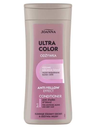 Joanna Ultra Color odżywka różowe odcienie blond 200g