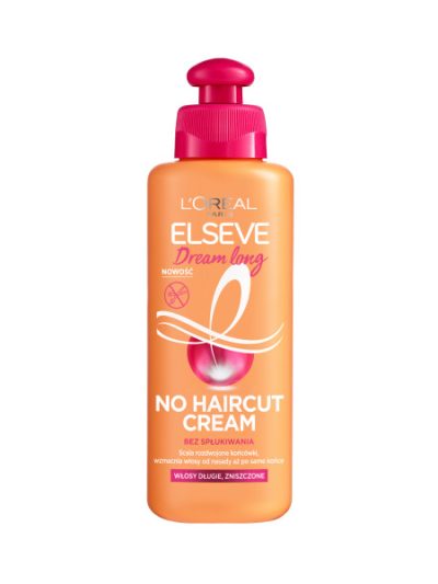 L'Oreal Paris Elseve Dream Long No Haircut Cream krem do włosów długich i zniszczonych 200ml
