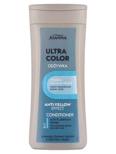 Joanna Ultra Color odżywka chłodne odcienie blond 200g