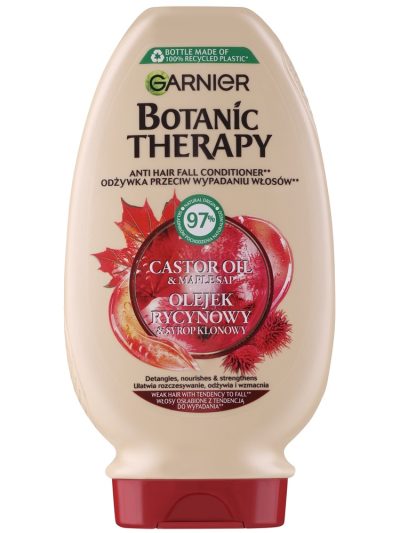 Garnier Botanic Therapy odżywka przeciw wypadaniu włosów Olejek Rycynowy i Syrop Klonowy 200ml