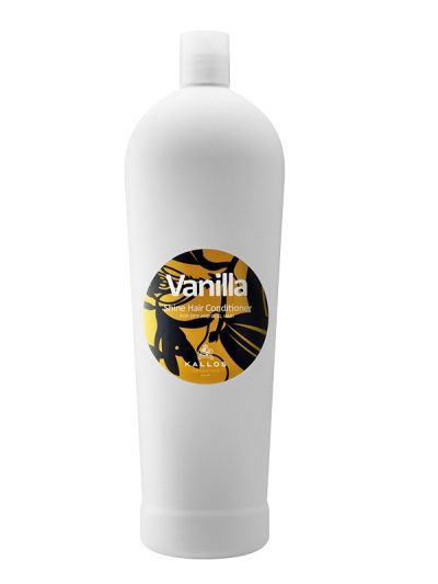 Kallos Vanilla Shine Hair Conditioner nabłyszczająca odżywka do włosów suchych i matowych 1000ml