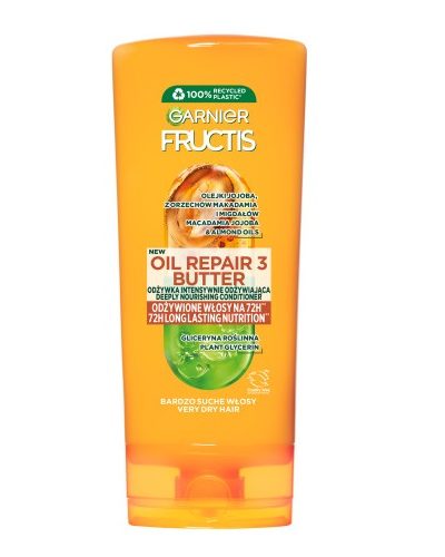 Garnier Fructis Oil Repair 3 Butter odżywka intensywnie odżywiająca do włosów bardzo suchych i zniszczonych 200ml