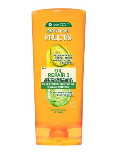 Garnier Fructis Oil Repair 3 odżywka wzmacniająca do włosów suchych i łamliwych 200ml