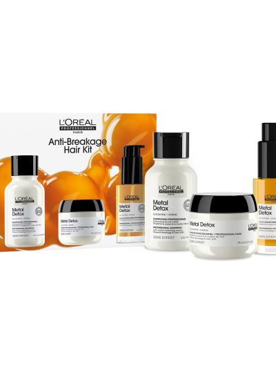 L'Oreal Professionnel Serie Expert Metal Detox zestaw szampon 100ml + maska 75ml + olejek 30ml