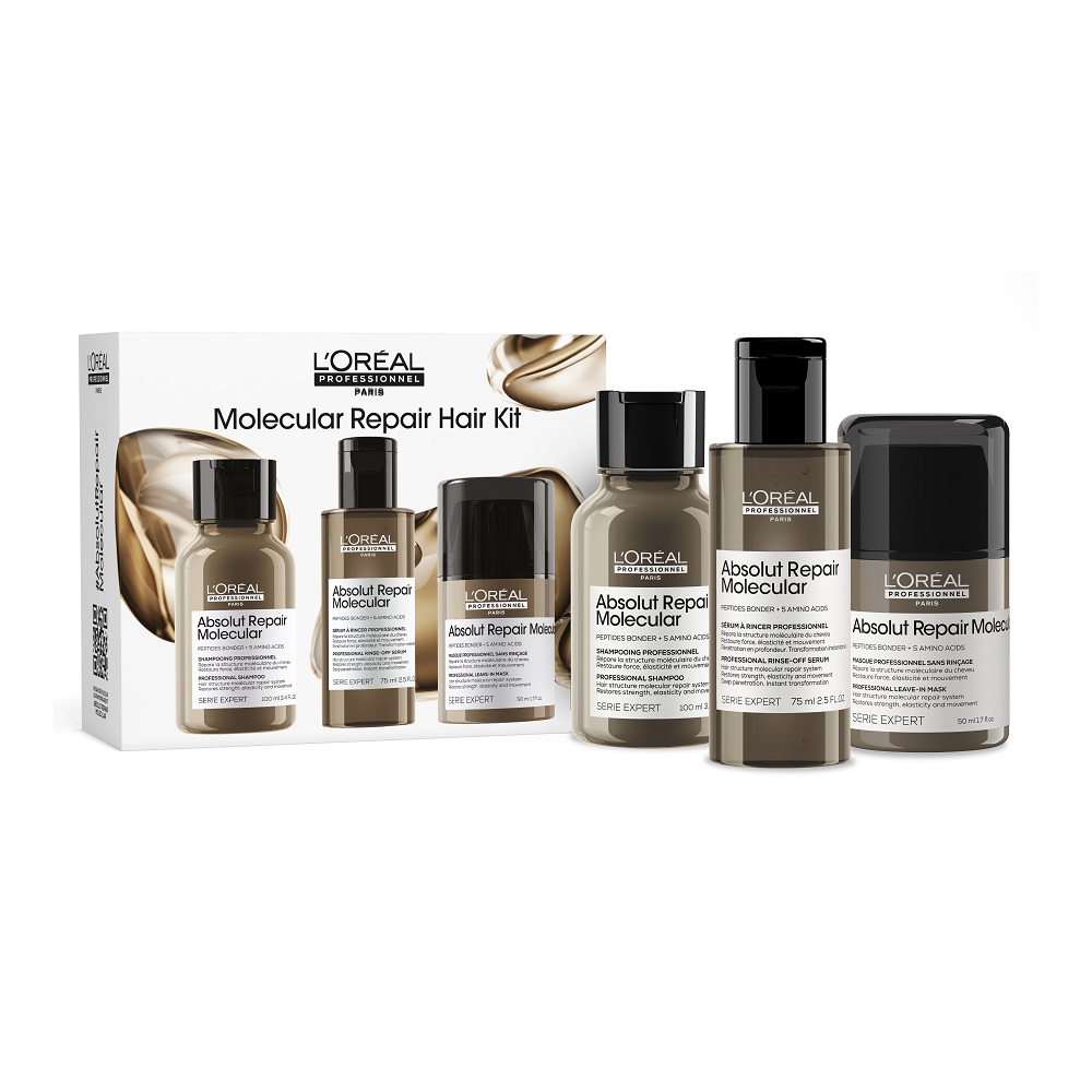 L'Oreal Professionnel L'Oreal Professionnel Serie Expert Absolut Repair Molecular Set Shampoo 100ml + serum 75ml + Creme 50ml — Inhaltsstoffe und Bewertung