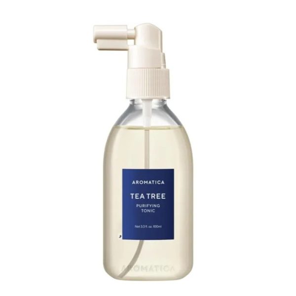 Aromatica Tea Tree Purifying Tonic oczyszczający tonik do przetłuszczającej się skóry głowy 100ml