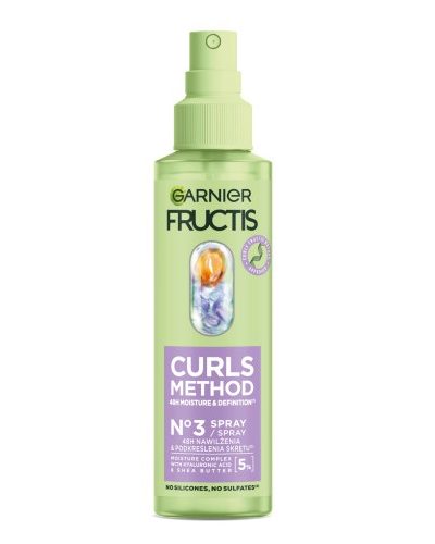 Garnier Fructis Curls Method nawilżająco-odświeżający spray do loków 150ml