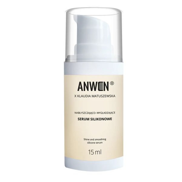 Anwen x Klaudia Matuszewska nabłyszczająco-wygładzające serum silikonowe 15ml