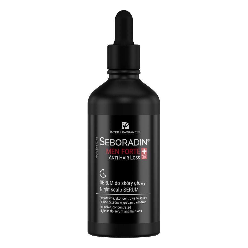 SEBORADIN SEBORADIN Men Forte serum gegen Haarausfall für Herren 100ml — Inhaltsstoffe und Bewertung