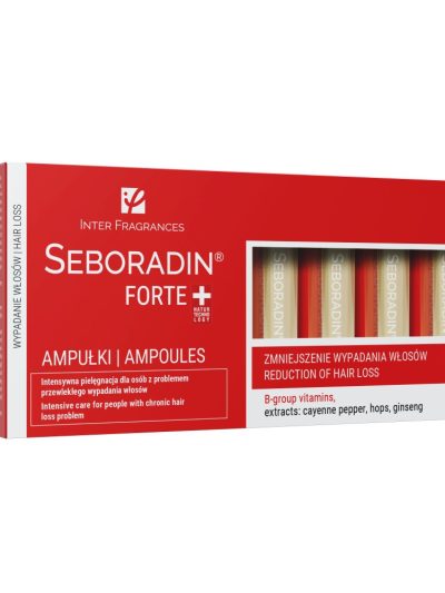 SEBORADIN Forte ampułki przeciw wypadaniu włosów 14x5.5ml