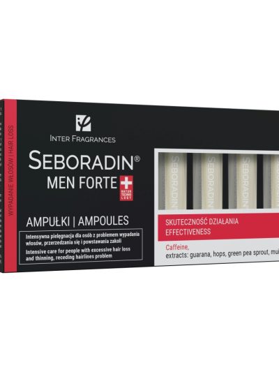 SEBORADIN Men Forte ampułki przeciw wypadaniu włosów dla mężczyzn 14x5.5ml