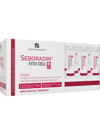 SEBORADIN Fito Cell serum stymulujące wzrost włosów z komórkami macierzystymi 15x6g