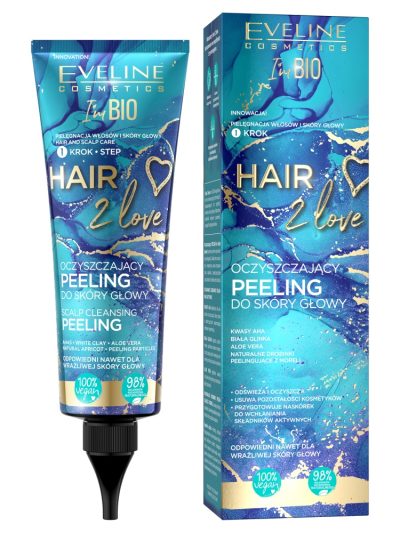 Eveline Cosmetics Hair 2 Love oczyszczający peeling do skóry głowy 125ml