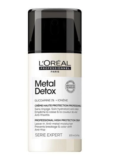 L'Oreal Professionnel Serie Expert Metal Detox ochronny krem bez spłukiwania 100ml