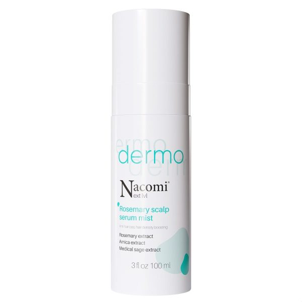 Nacomi Next Level Dermo rozmarynowe serum w mgiełce zapobiegające wypadaniu włosów i zagęszczające 100ml