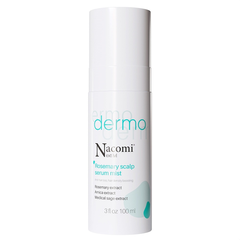 Nacomi Nacomi Next Level Dermo rozmarynowe serum w mgiełce zapobiegające wypadaniu włosów i zagęszczające 100ml