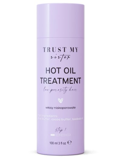 Trust My Sister Hot Oil Treatment olej do włosów niskoporowatych 100ml