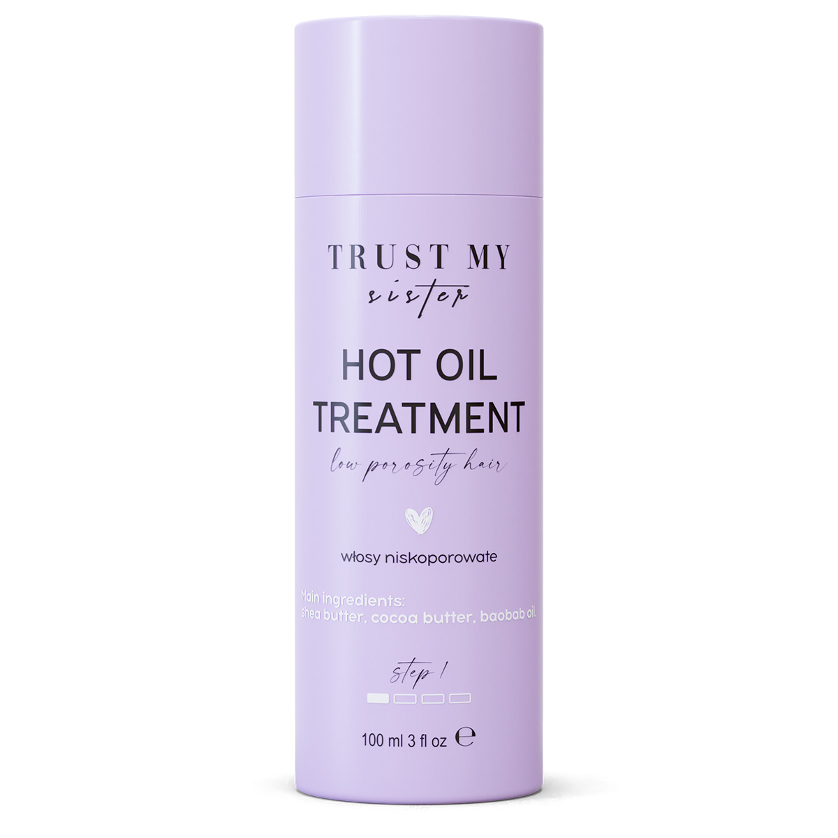 Trust My Sister Trust My Sister Hot Oil Treatment olej do włosów niskoporowatych 100ml