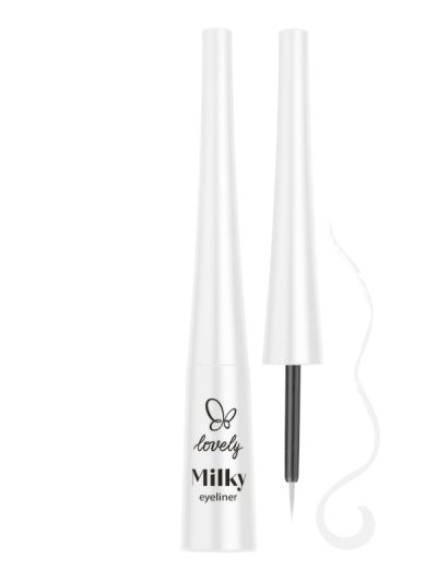 Lovely Matte matowy eyeliner Milky 4g