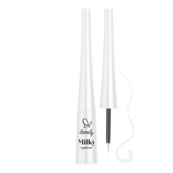 Lovely Matte matowy eyeliner Milky 4g