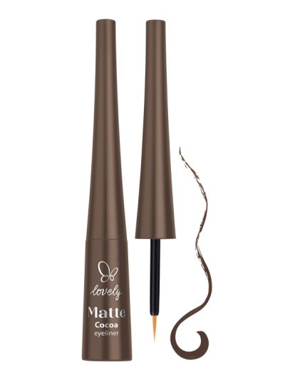 Lovely Matte matowy eyeliner Cocoa 4g