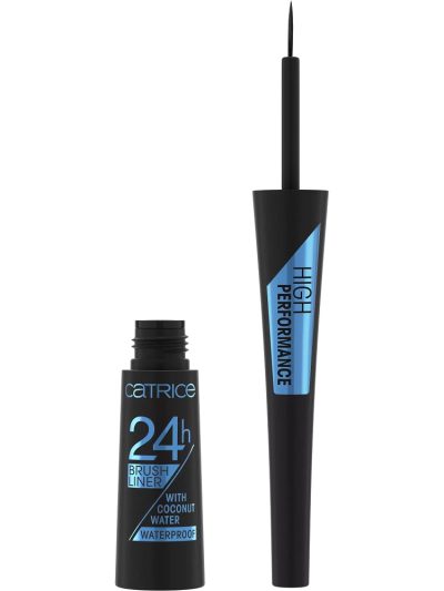 Catrice 24H Brush Liner wodoodporny eyeliner 010 Ultra Black 3ml