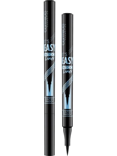 Catrice It's Easy Tattoo Liner Waterproof wodoodporny eyeliner w pisaku 010 Black Lifeproof 1ml