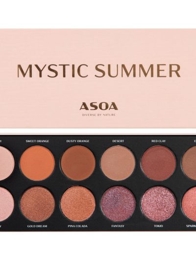 Asoa Paleta cieni do powiek Mystic Summer 12.3g