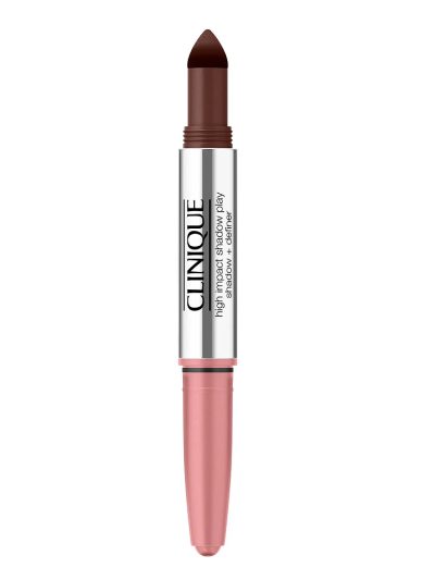 Clinique High Impact Shadow Play™ Shadow + Definer dwustronny cień do powiek w sztyfcie Black Honey + Pink Honey 1.9g
