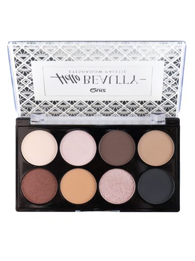 Quiz Cosmetics Hello Beauty Eyeshadow Palette paletka cieni do oczu Warm 9.6g