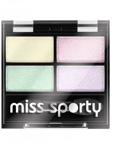 Miss Sporty Studio Colour Quattro Eye Shadow poczwórne cienie do powiek 416 Unicorn Swag