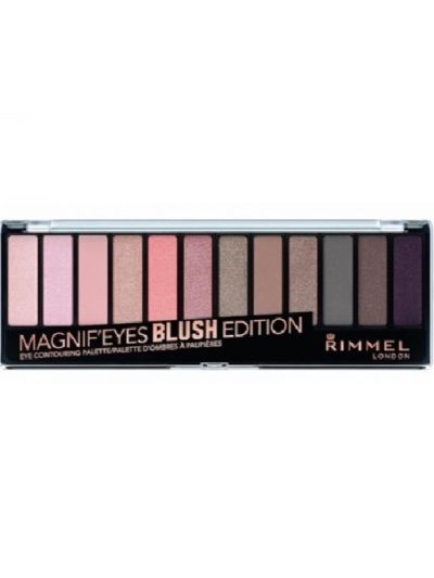 Rimmel Magnif'Eyes Eyeshadow Palette paleta cieni 002 Blush Edition 14.16g