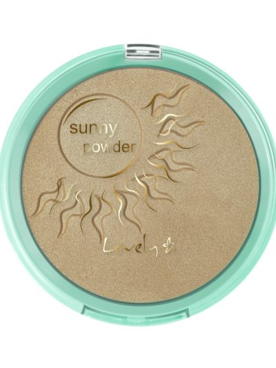 Lovely Sunny Powder słoneczny puder do twarzy i ciała Silver 16g
