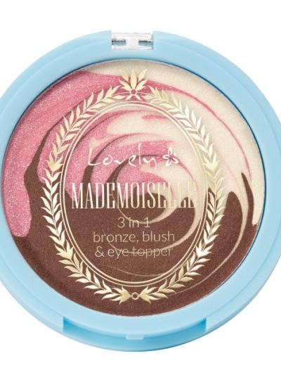 Lovely Mademoiselle 3in1 Bronze Blush & Eye Topper kremowy bronzer róż i topper do powiek 6g