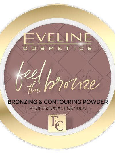 Eveline Cosmetics Feel The Bronze puder brązujący 02 Chocolate Cake 4g