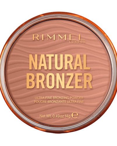 Rimmel Natural Bronzer bronzer do twarzy z rozświetlającymi drobinkami 001 Sunlight 14g