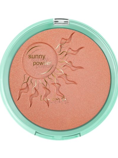 Lovely Sunny Powder słoneczny puder do twarzy i ciała Gold 16g