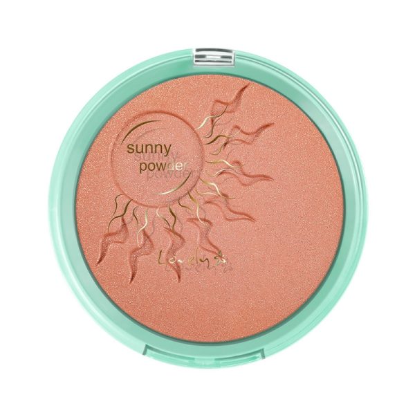Lovely Sunny Powder słoneczny puder do twarzy i ciała Gold 16g