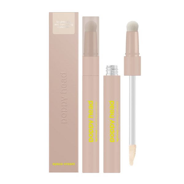 Poppy Head Eyece Cream rozświetlająco-korygujący korektor pod oczy 02 Beige Freeze