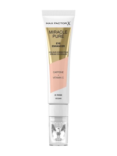 Max Factor Miracle Pure Eye Enhancer rozświetlający korektor zapewniający 24-godzinne nawilżenie 01 Rose 10ml