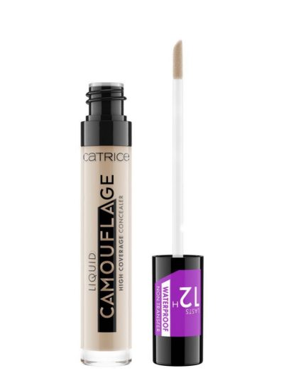 Catrice Liquid Camouflage High Coverage Concealer wodoodporny korektor w płynie 010 Porcellain 5ml