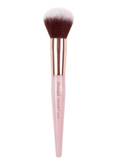 Donegal Mineral Pink okrągły pędzel do pudru