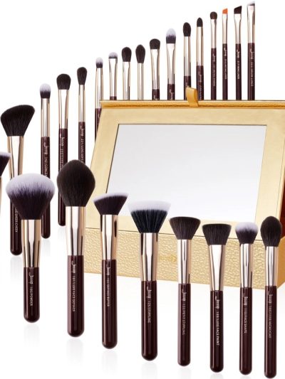 JESSUP Zinfandel Makeup Tool zestaw pędzli do makijażu T285 25szt. + szkatułka
