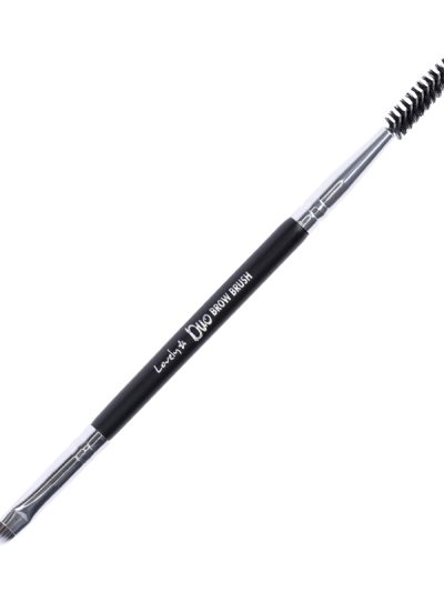 Lovely Duo Brow Brush dwustronny pędzelek do makijażu brwi