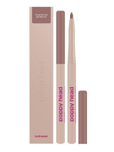 Poppy Head Lockwear długotrwała żelowa konturówka do ust 01 Hero Shade 0.6g