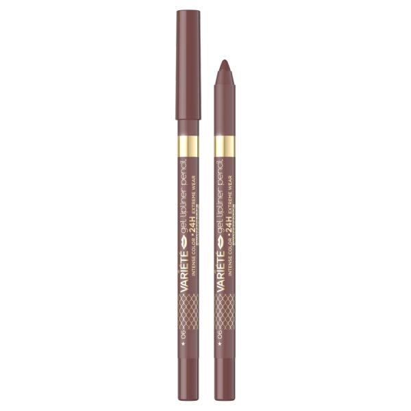 Eveline Cosmetics Variete wodoodporna żelowa konturówka do ust 06