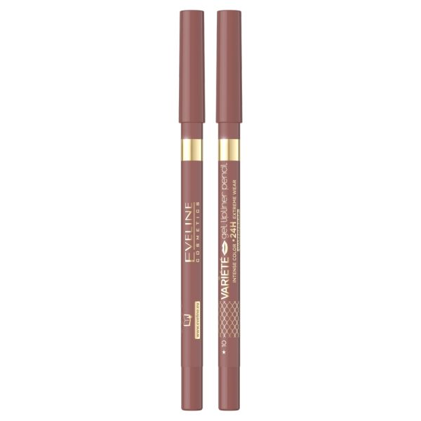 Eveline Cosmetics Variete wodoodporna żelowa konturówka do ust 10