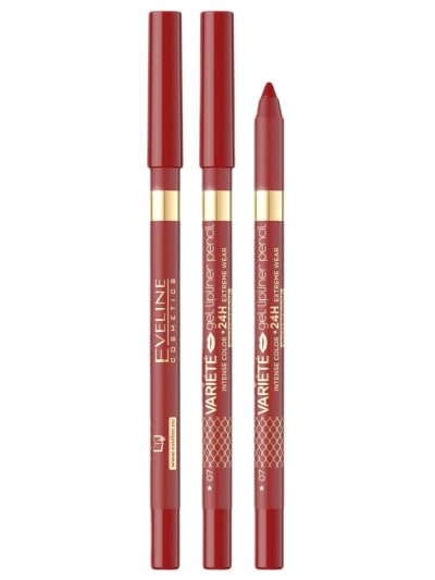 Eveline Cosmetics Variete wodoodporna żelowa konturówka do ust 07